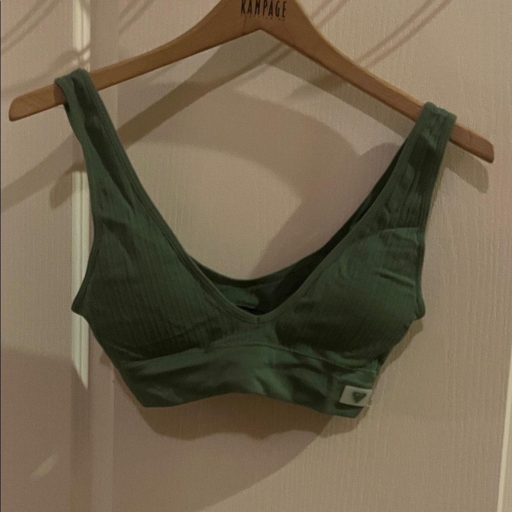 Roxy Deep Green Bralette